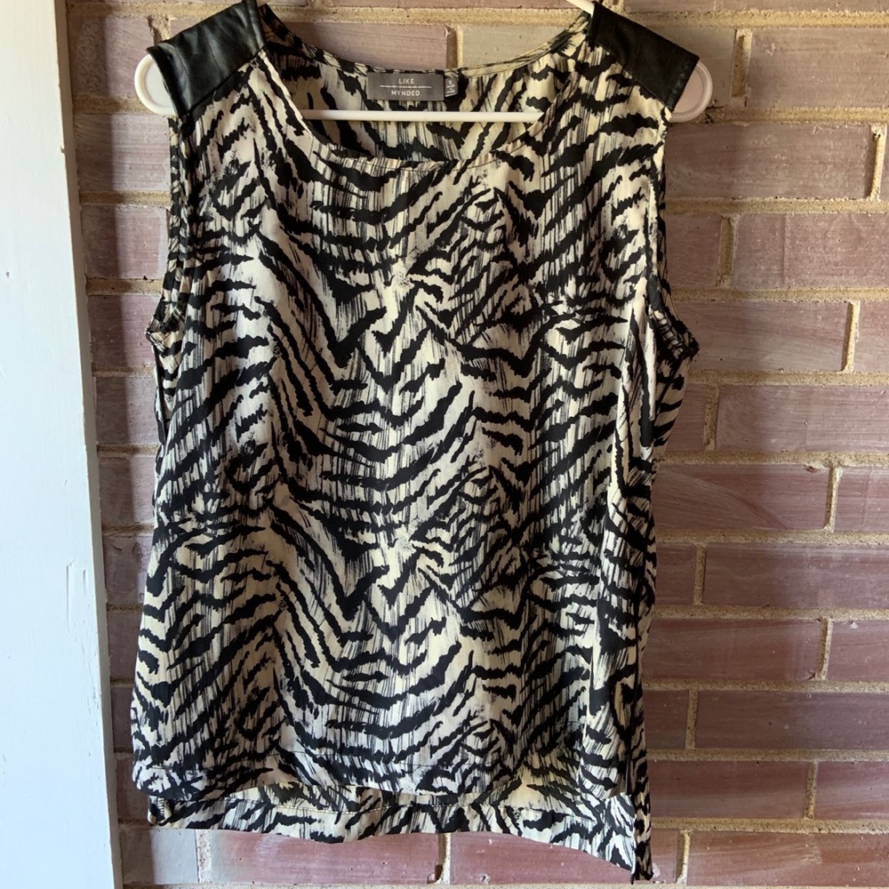 Cute Zebra tank blouse